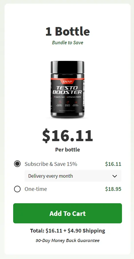 Testobooster offer price